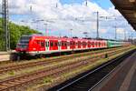 DB S-Bahn Rhein Main 430 643+430 xxx+ 430 xxx am 29.08.26 in Hanau Hbf 