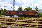 HSL Stadler Euro 9000 2019 314-4 am 29.08.26 in Hanau Hbf vom Bahnsteig aus fotografiert