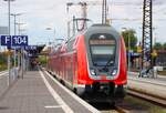 DB Regio Bayern Bombardier Twindexx 445 054 am 29.08.26 in Hanau Hbf 