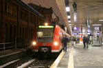 DB Regio 424 008 + 424 xxx als S 2  Nienburg (Weser) - Haste // Hannover Hbf // 7. Dezember 2010
