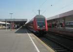 Hier RE4422 von Hannover Hbf. nach Norddeich Mole, bei der Ausfahrt am 7.4.2010 aus Hannover Hbf.