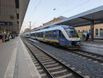 Regionalverkehre Start Deutschland Alstom Coradia LINT 41 648 493, Linie RB38 nach Buchholz Nordhaven im Hannover Hbf am 4.