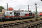 MKB 248 005  Guntea  (90 80 2248 005-1 D-NRAIL) mit einem leeren Autotransportzug, am 09.07.2026 in Hannover Hbf.