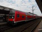 Ex DDR Steuerwagen mit RE nach Bremen Hbf, am 28.08.2013