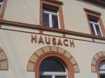Bahnhof Hausach im Schwarzwald.