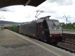 MRCE/Dispolok 185 571-7 mit Güterzug am 30.08.14 in Heidelberg Hbf 