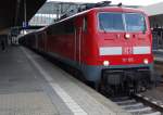 DB Regio 111 193 mit dem RB nach Frankfurt am 30.08.14 in Heidelberg Hbf 