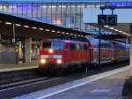 DB Regio 111 103 am 30.01.15 in Heidelberg Hbf mit RB nach Frankfurt