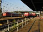 Feierabendverkehr am Heilbronner Hauptbahnhof.