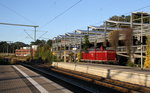 211 345-4 AIXrail steht in Herzogenrath. 
Aufgenommen vom Bahnsteig 2 in Herzogenrath. 
Am einem schönem Sommerabend vom 5.10.2016.