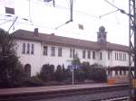 Der Hofgeismarer Bahnhof. Hier haten Zge(RE,RB) Richtung Warburg(Westf.) und Kassel.