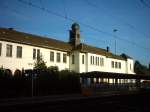 Der Bahnhof Hofgeismar von der Westseite.(17.09.2004)