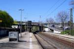 Gleis 2 und 1 in Hofheim (Ts); 08.04.2011