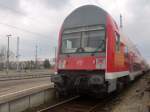 Regional-Express nach Leipzig am Freitag den 13. April 2012 in Hoyerswerda