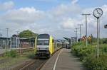 ER 20-015 mit einer NOB nach Westerland (Weesterln) am 20.08.2008 in Husum (Hsem).