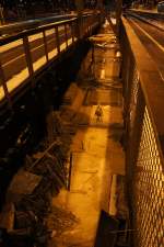 Umbau des Bahnhofs Ingolstadt - Aufnahme 03.02.2012