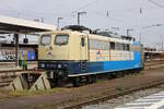 SRI 151 075-9 steht am 21.03.2023 abgestellt in Karlsruhe Hbf.