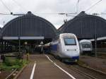 TGV-Triebwagen 4409 der SNCF fhrt als TGV 9575 nach Mnchen Hbf.