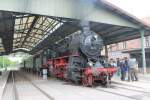 Dampflok der Nummer 58 311 in Karlsruhe Ettlingen am 19.05.2013