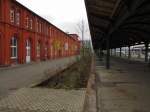 Der ehemalige Bahnsteig 1 in Kassel Hbf; 04.04.2012