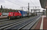 265 016-6 (Voith Gravita 15L BB) zieht einen Gemischtwarenladen durch den Bahnhof Kassel-Wilhelmshöhe auf Gleis 506 Richtung Kassel Rbf.

🧰 DB Cargo
🕓 16.2.2022 | 10:52 Uhr