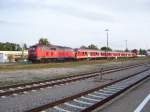 Am 26.8.2008 wurde dieser Zug im Kemptem rangiert.