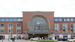 Portal des Hauptbahnhof Kiel am 15.