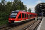 Hier 648 349-8  Schwarzenbek  als RB75 (RB21267) von Rendsburg nach Kiel Hbf., bei der Einfahrt am 15.9.2015 in Kiel Hbf.