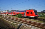 RE83 (RE21629) von Kiel Hauptbahnhof nach Lübeck Hauptbahnhof wird am 11.5.2016 für diese Leistung in Kiel bereitgestellt.