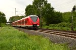 Doppeleinheit Grinsekatze als S8 nach Hagen in Kleinenbroich am 9.5.2016