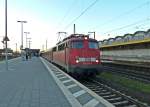 113 268-7 bei der Einfahrt am 25.05.12 in den Koblenzer Hbf mit dem AZ 13401 von Hertogenbosch (NL) nach Alessandria (I).