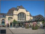 Das Empfangsgebude von Koblenz Hbf, aufgenommen am 01.08.2007.