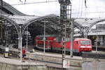 BR 120 Köln Hauptbahnhof am 23.07.17