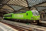 ELL 193 436 mit Flixtrain in K�ln Hbf, August 2025.