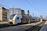 RRX 462078 erreicht hier am 8.3.2026 um 11.54 Uhr auf der Fahrt zum Flughafen Köln Bonn als RE 6 den HBF Köln.