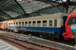 Centralbahn-Sonderzug Personenwagen in K�ln Hbf, September 2026.