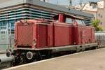 VEB V100 2299 in K�ln Hbf, September 2026.