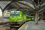 ELL 193 435 mit Flixtrain in K�ln Hbf, Juli 2026.