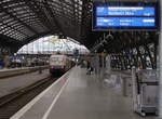 Köln Hbf, Gleis 3, 18.11.17, 13:35 Uhr: IC 2200 nach Norddeich Mole, geschoben von 101 112 wartet auf Zp9.
