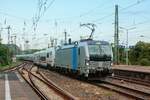 6193 157 Railpool mit DB ICE-L Talgo (ICE2310) in K�ln Messe/Deutz, August 2026.