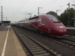 TGV Thalys im Bahnhof Kln Deutz am 2.9.10