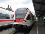 526 651-5 ist soeben in Konstanz eingefahren und wird in wenigen Minuten als SBB79832 nach Engen zurck.