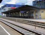 Der schweizerische Teil des Bahnhofs Konstanz; 22.06.2010