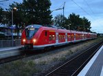 S8 nach Mönchengladbach Hbf in Korschenbroich am heutigen Abend den 29.9.2016.