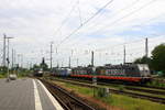 5 Loks hintereinander stehen in Krefeld-Hbf.