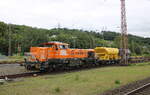 BBL 48 (92 80 4185 152-0 D-BBL) mit einem Rail Trinity Faccs und einem Railpro Fccpps Richtung Hannover, am 09.07.2026 in Kreiensen.