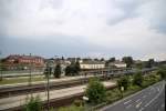 Blick auf Bahnhof Lehrte, am 27.07.2012.