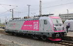 1435rail zeigte zum Tag der Schiene am 19.09.2026 in Leipzig Hbf die neu folierte 188 047 (91 80 6188 047-5 D-AKIEM).