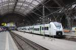 DB S-Bahn Mitteldeutschland 1463 517 als S 37628 (S6) nach Naumburg (S) Hbf, am 19.09.2026 in Leipzig Hbf.