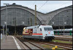 Mit der DB-Elektrolok 101 110-5  55 Jahre Intercity  bot sich am 19.09.2026 die Gelegenheit zu F�hrerstandsmitfahrten im Leipziger Hbf.
